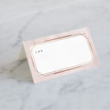 "Forever Elegant" - Place Cards in Mauve by Hooray Creative - Blank front