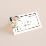 "Pretty Wildflowers" - Place Cards in Garden by Lori Wemple - Folded with Free Guest Printing