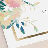 "Pretty Wildflowers" - Place Cards in Garden by Lori Wemple - Detail