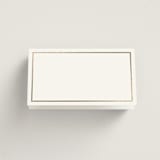 "Intertwined" - Place Cards in Pearl by Janean Hinger - Blank front