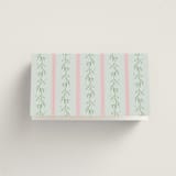 "Castle" - Place Cards in Hummingbird by Claudia Orengo - Folded Back of Card