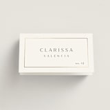 "Arcadia" - Place Cards in Silk by Kelly Schmidt - Folded with Free Guest Printing