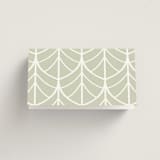 "Vintage Palms" - Place Cards in Sand by Maria Alou - Folded Back of Card