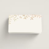 "Aperol" - Place Cards in Chiffon by Kristie Kern - Blank front