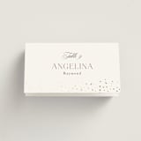 "Brooklyn Bridge" - Place Cards in Chiffon by Cass Loh - Folded with Free Guest Printing