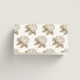 Hydrangea bloom Foil-Pressed Wedding Invitations by Stacey Meacham