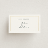 "Elegant Lillies" - Place Cards in Forest by Stacey Meacham - Front