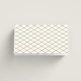 "Elencourt" - Place Cards in Quartz by Jelena Vuletic - Folded Back of Card