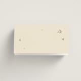 "Written in the Stars" - Place Cards in Noir by Ani Somi - Blank Front