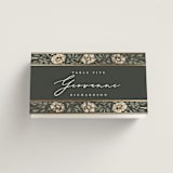 "Timeless Nature" - Place Cards in Emerald by Ana de Sousa - Folded with Free Guest Printing