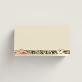 "In The Garden" - Place Cards in Sherbert by Leah Bisch - Blank front