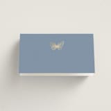 "meet me in the garden" - Place Cards in Cornflower by Grae - Blank front