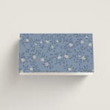 "meet me in the garden" - Place Cards in Cornflower by Grae - Folded Back of Card