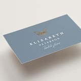 "meet me in the garden" - Place Cards in Cornflower by Grae - Detail