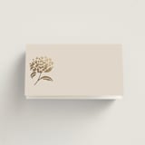 "Shimmering Hydrangeas" - Place Cards in Tea Time by Susan Zinader - Blank front