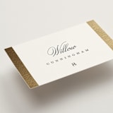 "The Ritz" - Place Cards in Quartz by Kristie Kern - Detail