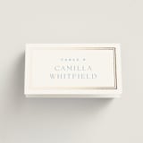 "storybook garden" - Place Cards in Bluebell by Kristie Kern - Folded with Free Guest Printing