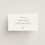 "Garden Whisper" - Place Cards in Coastal by Susan Moyal - Front with Free Guest Printing