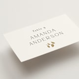 "Garden Whisper" - Place Cards in Coastal by Susan Moyal - Detail
