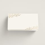 "Villa" - Place Cards in Leaf by Kristie Kern - Blank front