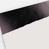 "Halcyon" - Place Cards in Tuxedo by Leah Bisch - Detail