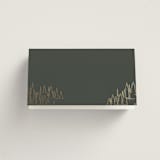 "Peaks" - Place Cards in Hunter by Sarah Brown - Blank front