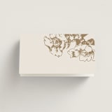 "mon amour" - Place Cards in Hope Floats by Design Lotus - Folded Back of Card