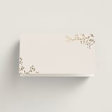 "forever and a day" - Place Cards in Luxe Neutral by Design Lotus - Blank front