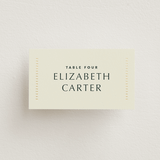 "deco arch" - Place Cards in Fir by Kindred Fields - Front with Free Guest Printing