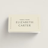 "deco arch" - Place Cards in Fir by Kindred Fields - Folded with Free Guest Printing