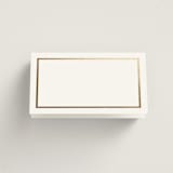 "Regal" - Place Cards in Porcelain by Nicole Walsh - Blank front
