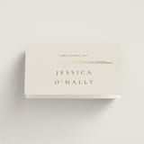 "Illusion" - Place Cards in Sand by Jackie Mangiolino - Folded with Free Guest Printing