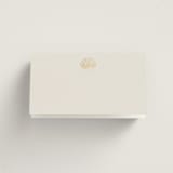 "Simple Seashell" - Place Cards in Sand by Hannah Bowman - Blank front