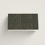 "Fringe" - Place Cards in Midnight by Leah Bisch - Folded Back of Card