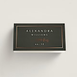 "Quince" - Place Cards in Ivy by Kelly Schmidt - Folded with Free Guest Printing