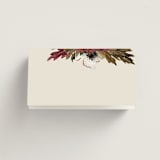 "poetique" - Place Cards in Autumn by Kate Ahn - Folded Back of Card