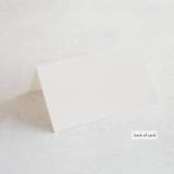 "Cascade" - Place Cards in Mist by Lori Wemple - Folded Back of Card