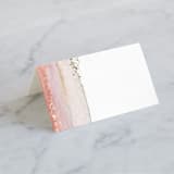 "Painted Desert" - Place Cards in Sandstone by Hooray Creative - Blank front