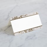"Modern Marble" - Place Cards in Cloud by Kelly Schmidt - Blank front