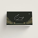 "Embellished" - Place Cards in Buttercup by Jen Owens - Folded with Free Guest Printing