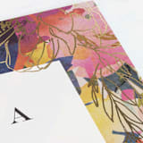 "Blooming Beauty" - Place Cards in Tan by Lori Wemple - Detail