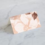 "The Land of Magnolias" - Place Cards in Blush by Design Lotus - Blank front