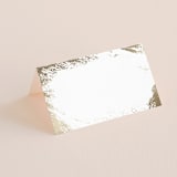 "Edgy Charm" - Place Cards in Ivory by Kimberly FitzSimons - Blank front