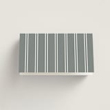 "Refined style" - Place Cards in Slate by Stacey Meacham - Folded Back of Card