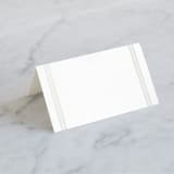 "Gilded Frame" - Gloss-Press® Place Cards in Cloud by Stacey Meacham - Blank front