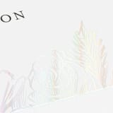"Sketched Bouquet" - Gloss-Press® Place Cards in Ivory by Phrosné Barwood - Detail