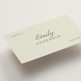 "Subtle elegance" - Place Cards - Chicken in Laurel by elithing - Detail