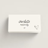 "simple" - Place Cards - Chicken in Ink by Kelly Watkins - Folded with Free Guest Printing