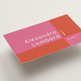 "Color Block" - Place Cards - Chicken in Pop by letterfix - Detail