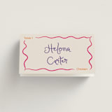 "Swoop Meal Choice Placards" - Place Cards - Chicken in Marmalade by Madison Kic - Folded with Free Guest Printing